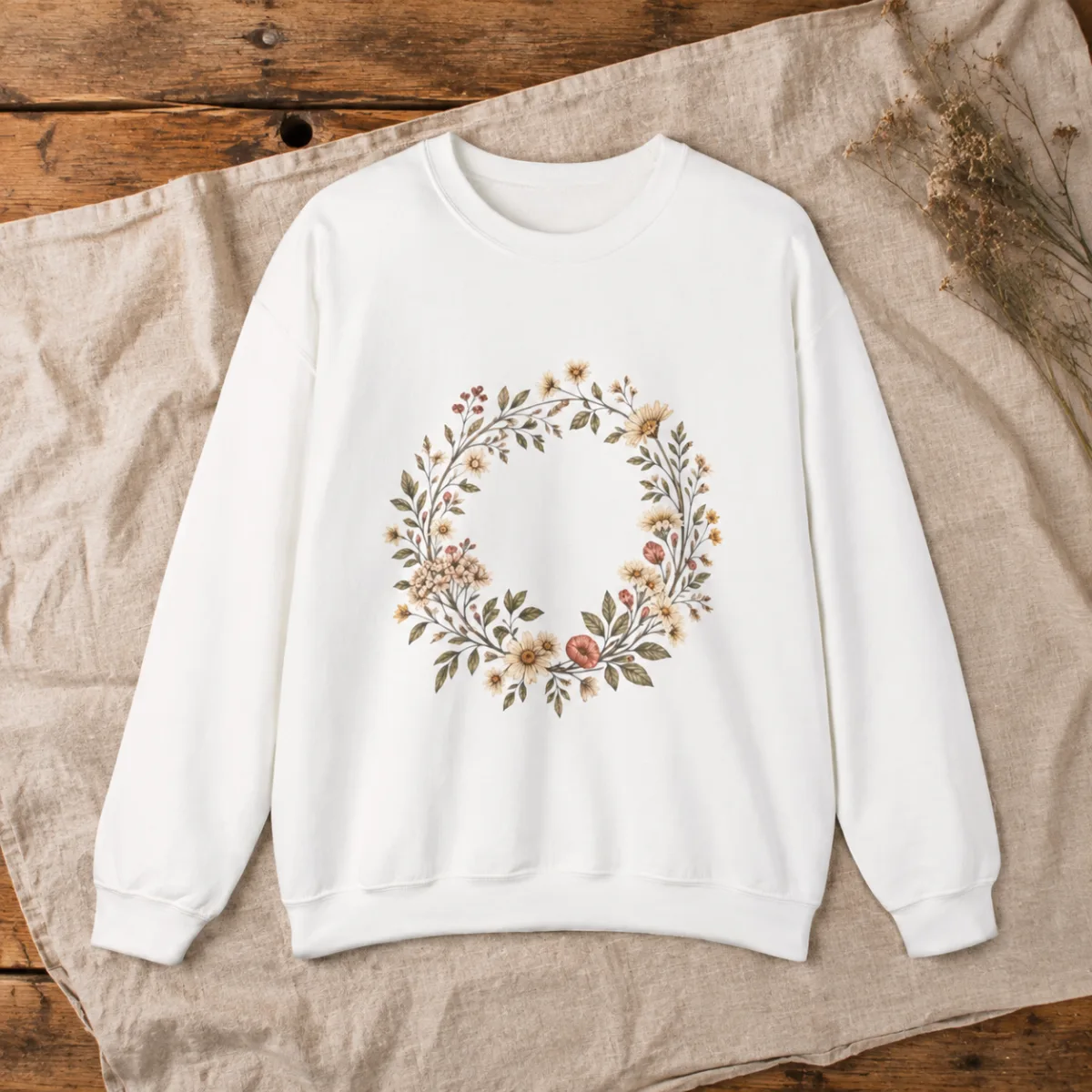 Appalachian Wildflower Crewneck | East Tennessee Sweatshirt