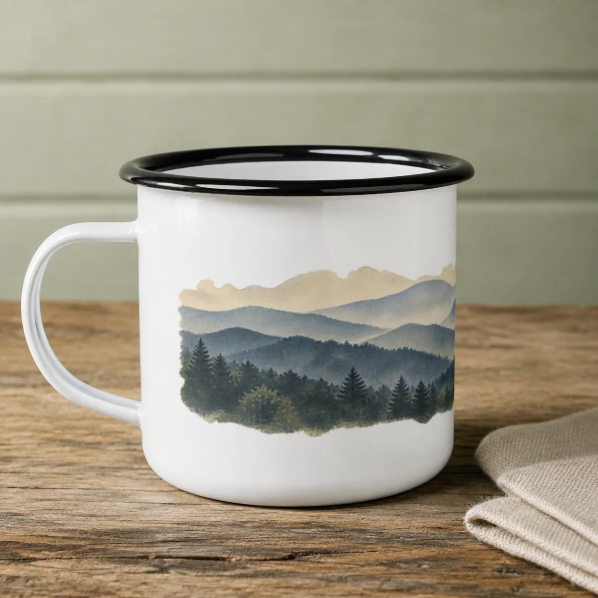 East Tennessee Foothills Camp Mug | Smoky Mountains Gift